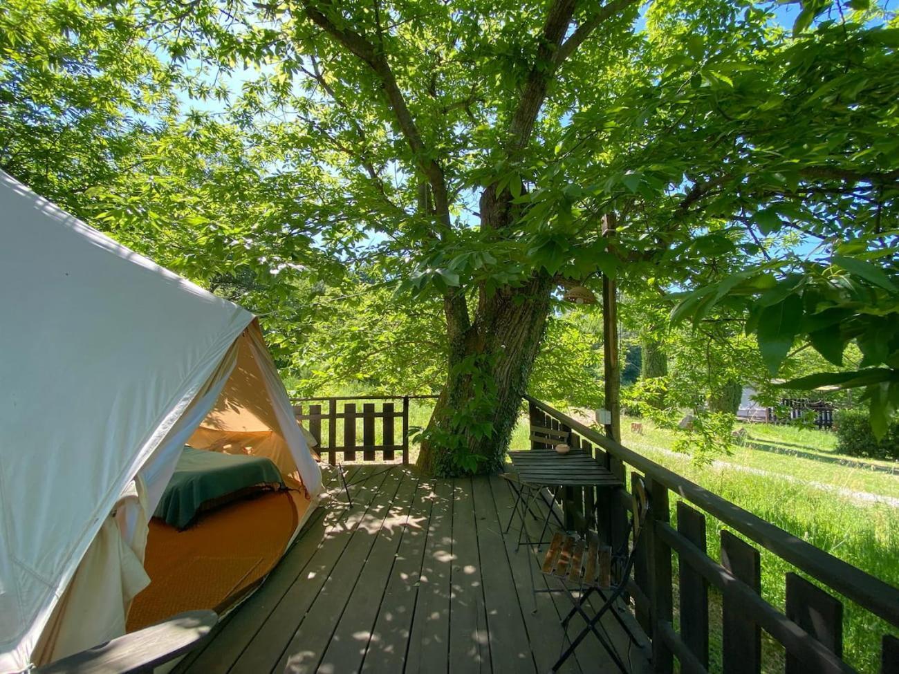 Podere Di Maggio - Glamping Tent 2 Santa Fiora Exterior foto